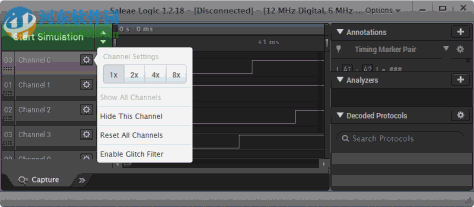 逻辑分析仪应用软件(Saleae logic) 1.2.18 免费版