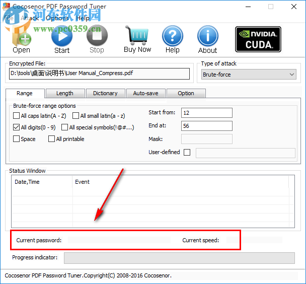 Cocosenor PDF Password Tuner(PDF密码恢复工具) 3.1.0 官方版