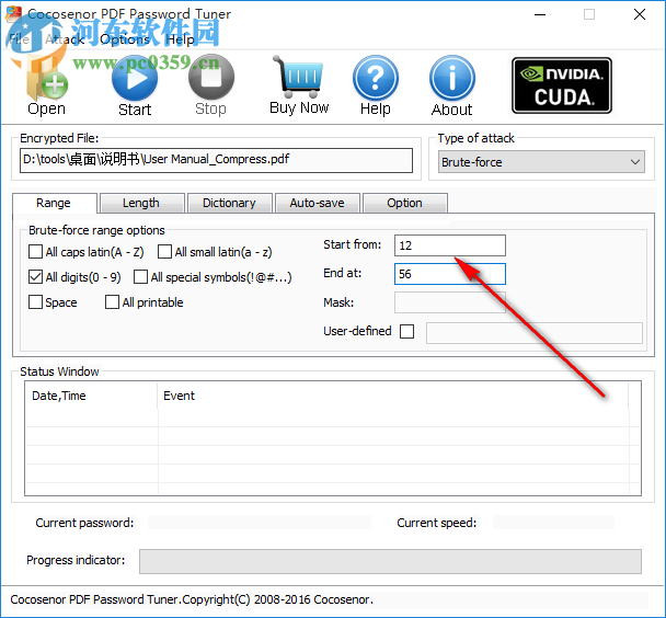 Cocosenor PDF Password Tuner(PDF密码恢复工具) 3.1.0 官方版