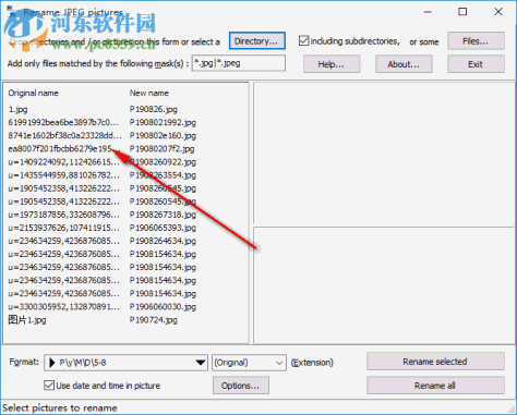 Rename JPEG Pictures(图片批量重命名工具) 1.0.3 免费版