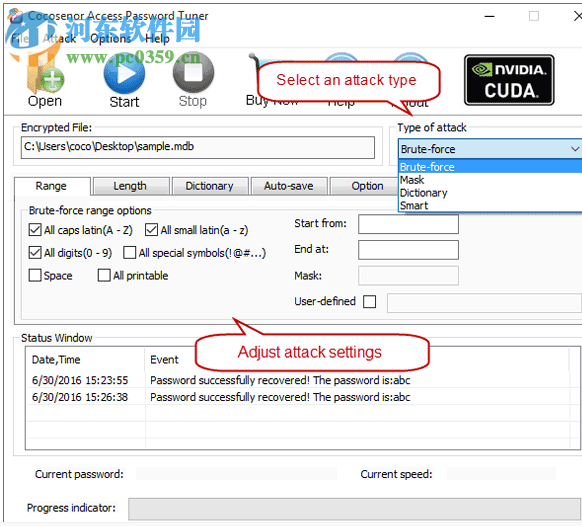 Cocosenor Access Password Tuner(密码恢复工具) 3.1.0 官方版