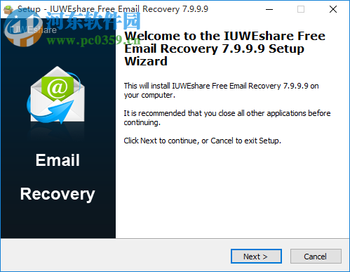 IUWEshare Free Email Recovery(电子邮件恢复工具) 7.9.9.9 官方版