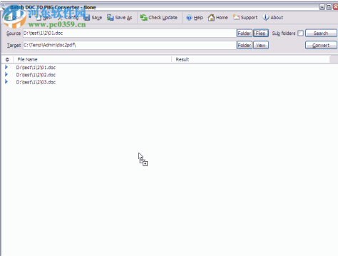 Batch DOC to PNG Converter(doc转png工具) 2019.11 官方版