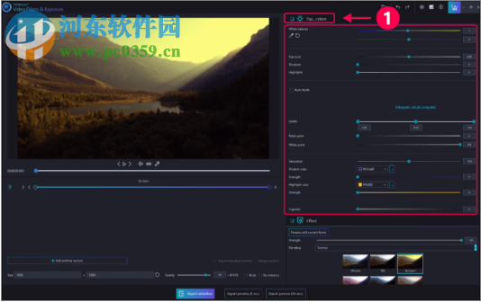 Ashampoo Video Filters and Exposure(视频处理软件) 1.0.0 官方版