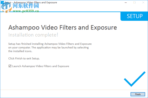 Ashampoo Video Filters and Exposure(视频处理软件) 1.0.0 官方版