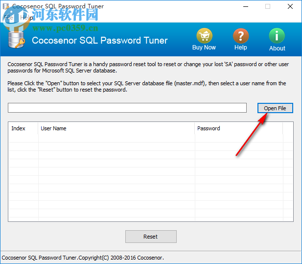 Cocosenor SQL Password Tuner(SQL密码恢复工具) 3.1.0 官方版