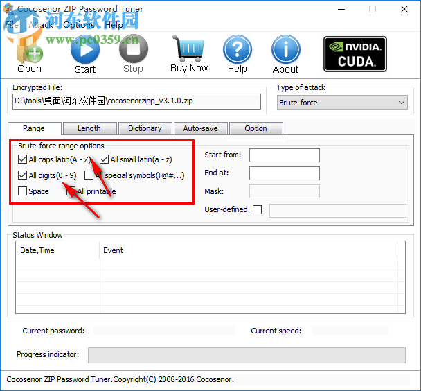 Cocosenor ZIP Password Tuner(zip密码恢复工具) 3.1.0 官方版