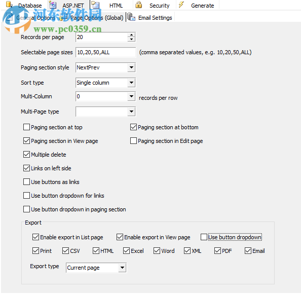 ASP.NET代码生成工具(ASP.NET Maker下载) 2019 破解版