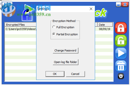 Video Padlock视频文件加密工具 1.2 免费版