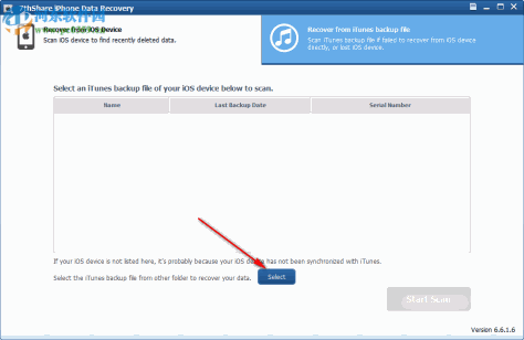 7thShare iPhone Data Recovery(苹果数据恢复软件) 6.6.1.6 官方版