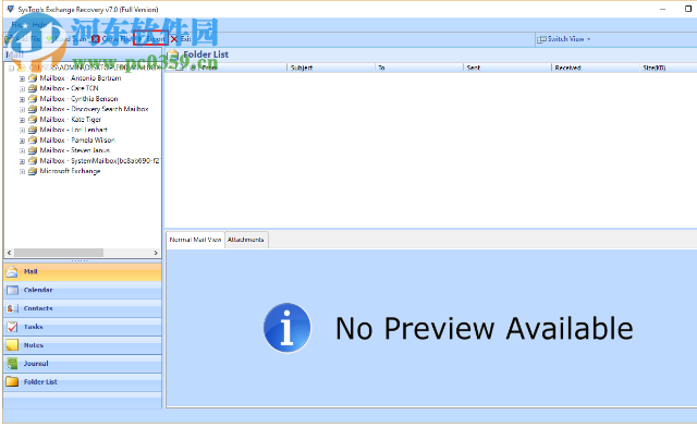 edb文件恢复工具(SysTools Exchange Recovery) 8.0 官方版