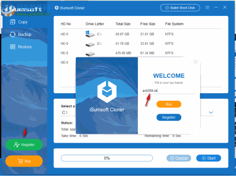 iSumsoft Cloner(系统分区备份软件) 3.1.1 免费版