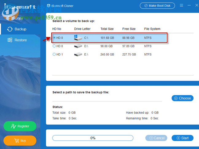 iSumsoft Cloner(系统分区备份软件) 3.1.1 免费版