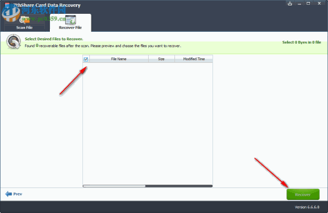 7thShare Card Data Recovery(内存卡数据恢复软件) 6.6.6.8 免费版