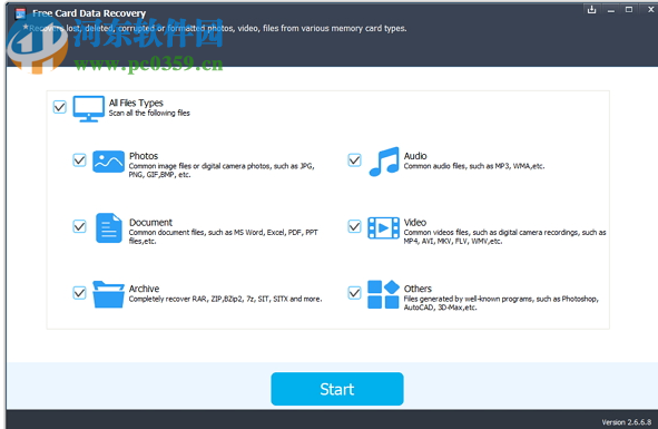 7thShare Card Data Recovery(内存卡数据恢复软件) 6.6.6.8 免费版