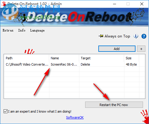 Delete.On.Reboot(重启时删除无用文件工具)