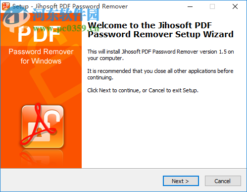 Jihosoft pdf Password Remover(PDF密码删除工具) 1.5 官方版