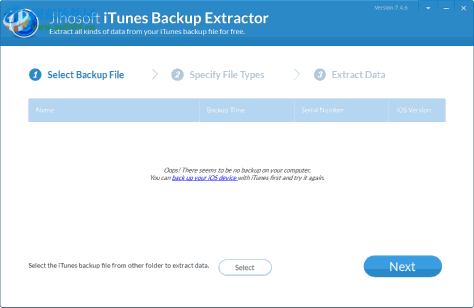 Jihosoft iTunes Backup Extractor(iTunes备份提取器) 7.4.6.0 官方版