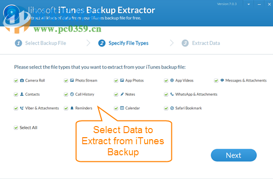 Jihosoft iTunes Backup Extractor(iTunes备份提取器) 7.4.6.0 官方版