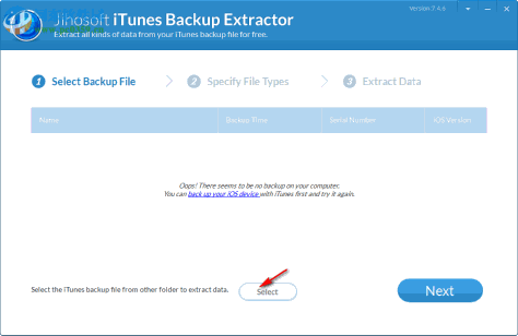 Jihosoft iTunes Backup Extractor(iTunes备份提取器) 7.4.6.0 官方版