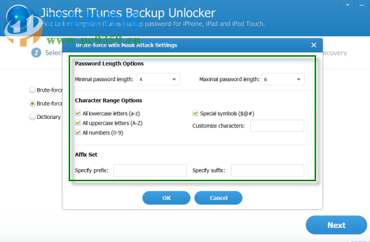 Jihosoft iTunes Backup Unlocker(iTunes备份解锁器) 3.0.4.0 官方版