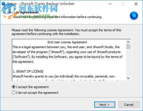 Jihosoft iTunes Backup Unlocker(iTunes备份解锁器) 3.0.4.0 官方版