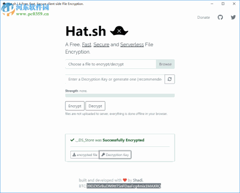 Hat.sh(文件加密解密工具) 1.0 官方版