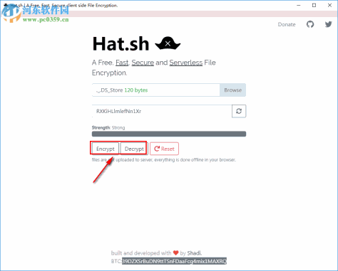 Hat.sh(文件加密解密工具) 1.0 官方版
