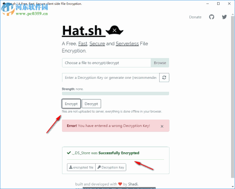 Hat.sh(文件加密解密工具) 1.0 官方版