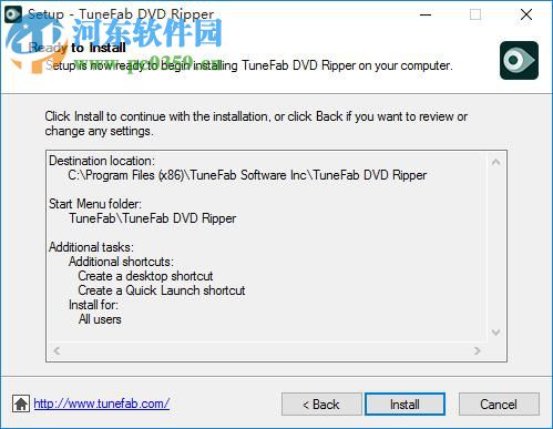 TuneFab DVD Ripper(DVD格式转换器) 1.0.16 免费版