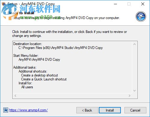 AnyMP4 DVD Copy(DVD拷贝软件) 3.1.30 官方版