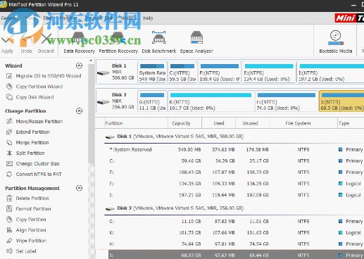 MiniTool Partition Wizard(磁盘分区管理工具)