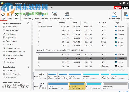 MiniTool Partition Wizard(磁盘分区管理工具)