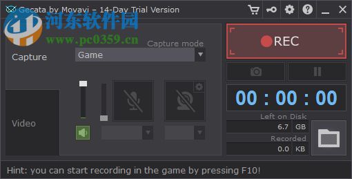 Gecata by Movavi(游戏视频录制软件) 5.3 官方版