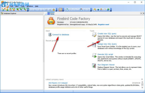 Firebird Code Factory(Firebird数据库管理工具) 17.4.0.3 官方版