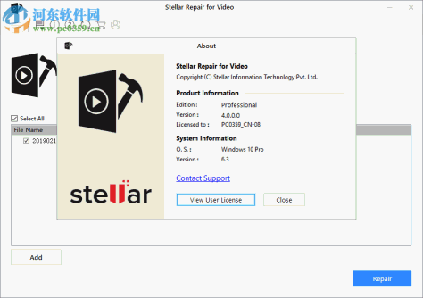 Stellar Repair for Video(视频修复软件) 4.0.0 免费版