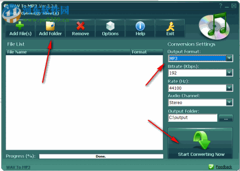 wav to mp3(wav转mp3格式转换器) 3.2 破解版