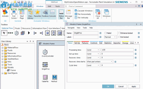 Siemens Tecnomatix Plant Simulation(仿真软件) 15.0.0 X64 附安装教程