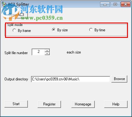AC3 Splitter下载(AC3文件分割工具) 1.1 免费版