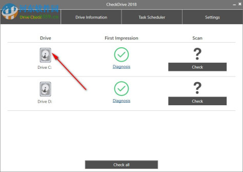 CheckDrive(硬盘检测工具) 2018.1.25 破解版