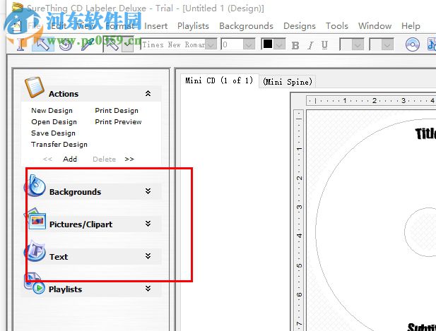 SureThing CD Labeler(光盘封面设计软件) 4.3 官方版