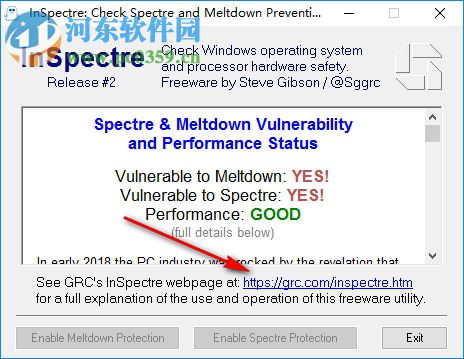 InSpectre(CPU漏洞检测工具) 1.0 绿色免费版