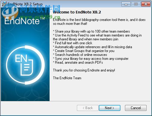 EndNote X8.2下载 8.2.11343 破解版