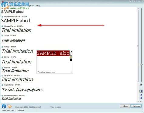 Font Matching Tool(字体匹配工具) 3.0.6 免费版