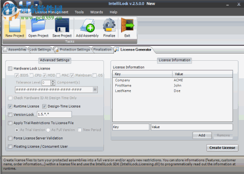 Eziriz IntelliLock(.NET程序混淆加密) 2.7.5.1 绿色版