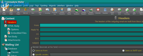 Gammadyne Mailer(电子邮件发送软件) 57.1 官方版
