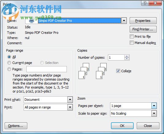 Simpo PDF Creator Pro(图片文件转PDF文档) 3.3.2.0 官方版