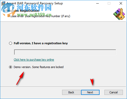 accent rar password recovery Pro 3.61 中文破解版