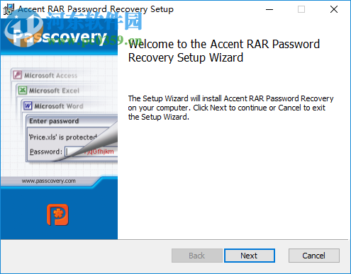 accent rar password recovery Pro 3.61 中文破解版