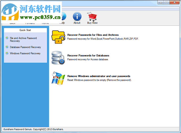 iSunshare Password Genius(通用密码恢复软件) 2.1.1 官方版